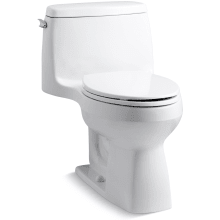 Bundle-49 1.6 GPF Elongated Toilet White Finish 3 Pieces
