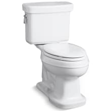 Bancroft 1.28 GPF Two-Piece Elongated Comfort Height Toilet with AquaPiston Technology - Seat Not Included