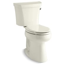 1.28 GPF Two-Piece Comfort Height Elongated Toilet with 10" Rough In, Right Hand Trip Lever, Insuliner and Tank Locks from the Highline Collection