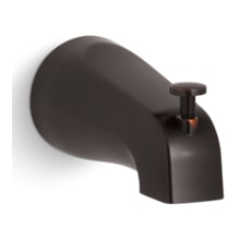 Classic 4-7/16 Inch Diverter Wall Mounted Tub Spout with NPT Connection