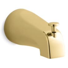Classic 4-7/16 Inch Diverter Wall Mounted Tub Spout with NPT Connection