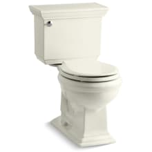Memoirs Stately 1.28 GPF Two-Piece Round Comfort Height Toilet with AquaPiston Technology - Seat Not Included