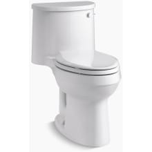 Adair 1.28 GPF One-Piece Elongated Comfort Height Toilet with Right Hand Trip Lever and AquaPiston Technology - Seat Included