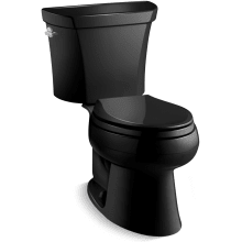 Wellworth Dual Flush Two-Piece Elongated Toilet - Less Seat