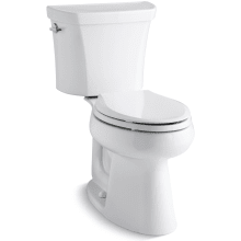 Highline Dual Flush Two-Piece Elongated Comfort Height Toilet - Less Seat