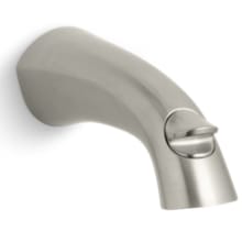 Wall Mounted Tub Spout with Diverter from the Alteo Collection