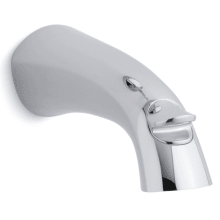 Wall Mounted Tub Spout with Diverter from the Alteo Collection