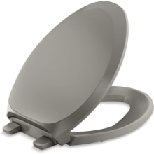 French Curve Elongated Closed-Front Toilet Seat with Soft Close and Quick Release