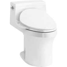 San Souci 1-Piece 1.28 GPF Elongated Toilet with C3-230 Electric Bidet Toilet Seat