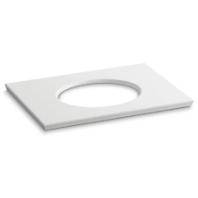 Solid/Expressions 31-5/8" Solid Surface Material Vanity Top
