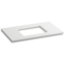 Solid/Expressions 37-5/8" Solid Surface Material Vanity Top
