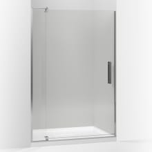 Revel 74" High x 43-1/8 - 48" Wide Pivot Frameless Shower Door with Thick Clear Glass