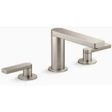 Composed Widespread Bathroom Faucet with Lever Handles - Pop Up Included