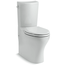 Persuade Curv Comfort Height Two-Piece Elongated Dual-Flush Toilet with Left-Hand Trip Lever and Skirted Trapway