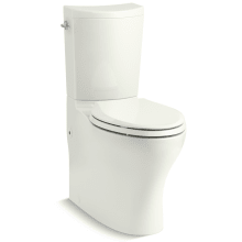 Persuade Curv Comfort Height Two-Piece Elongated Dual-Flush Toilet with Left-Hand Trip Lever and Skirted Trapway