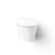 Veil Elongated Wall Hung Toilet with Actuator Plate - Less In-Wall Plate