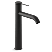 Components 1.2 GPM Vessel Single Hole Bathroom Faucet with Pop-Up Drain Assembly