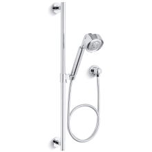 Purist Multi-Function Hand Shower Package with MasterClean Sprayface and Hose and Wall Supply Included