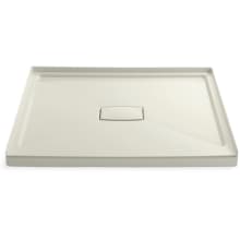 Archer 48" x 48" Square Shower Base with Single Threshold and Center Drain