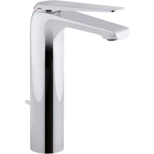 Avid 1.0 GPM Vessel Single Hole Bathroom Faucet with Pop-Up Drain Assembly