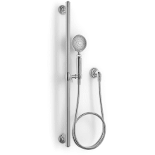 Artifacts 2.0 GPM Single-Function Handshower Kit with MasterClean - Includes Slidebar, Hose, and Wall Supply