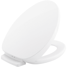 PureWarmth Elongated Toilet Seat and Lid with Soft Close, Quick Release, and Night Light