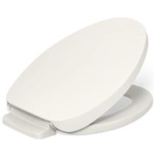 PureWarmth Elongated Toilet Seat and Lid with Soft Close, Quick Release, and Night Light