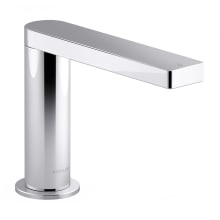 Composed 0.5 GPM Single Hole Touchless Bathroom Faucet with Grid Drain and Kinesis Sensor, AC-Powered