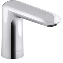 Kumin 0.5 GPM Single Hole Touchless Bathroom Faucet with Grid Drain and Kinesis Sensor, AC-Powered