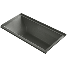 Underscore 60" Soaking Tub with Right Drain and Bask Heating Technology