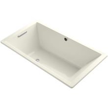 Underscore 66" Soaking Tub with Reversible Drain and Bask Heating Technology