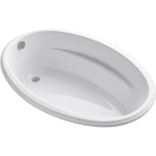 Proflex Collection 60" Drop In Soaking Bath Tub with Reversible Drain