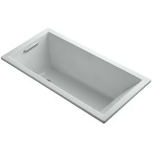 Underscore 60" Soaking Tub with Reversible Drain and VibrAcoustic Technology
