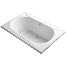 Memoirs Collection 66" Drop In Soaking Bath Tub with Center Drain