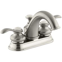 Fairfax Centerset Bathroom Faucet - Free Metal Pop-Up Drain Assembly with purchase