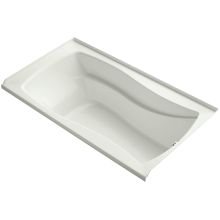 Mariposa 66" Drop In Soaking Bath Tub with Bask Heating and Right Drain