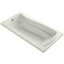 Mariposa 72" Drop In Soaking Bath Tub with Bask Heating and Reversible Drain