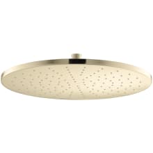 Contemporary 14" Round 2.5 GPM Rainhead with Katalyst Air-Induction Spray Technology