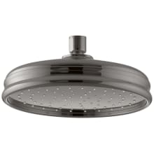 1.75 GPM Single Function Rain Shower Head with MasterClean Sprayface and Katalyst Air-Induction Technology