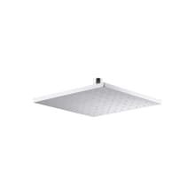 Contemporary Square 10" Single Function 1.75 GPM Rainhead with MasterClean Sprayface and Katalyst Air-Induction Technology