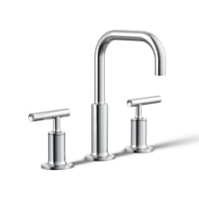 Purist 1.2 GPM Widespread Bathroom Faucet with Pop-Up Drain Assembly