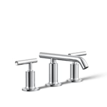 Purist 1.2 GPM Widespread Bathroom Faucet with Pop-Up Drain Assembly