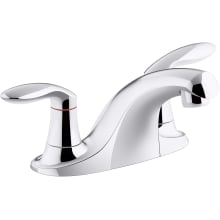 Coralais 0.5 GPM Centerset Bathroom Faucet - Less Drain