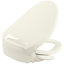 PureWash E525 Elongated Bidet Seat with Continuously Heated Water, Automatically UV Light Self-Cleaning Stainless Steel Wand, Front and Rear Wash Modes, Adjustable Water Temperature and Pressure, Quiet-Close, and Quick-Release Technologies
