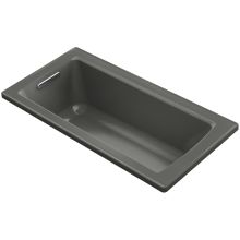 Archer 60" Drop In Acrylic Soaking Tub with Reversible Drain and Overflow