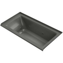 Archer 60" Drop-In Jetted Whirlpool Bath Tub - Right Drain