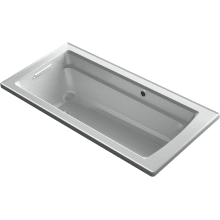 Archer 66" Drop In Acrylic Soaking Tub with Reversible Drain