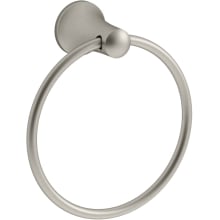 Tempered 6-7/8" Wall Mounted Towel Ring