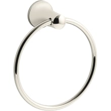 Tempered 6-7/8" Wall Mounted Towel Ring