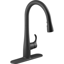 Simplice Touchless Pull-Down Kitchen Sink Faucet with Three-Function Sprayhead
